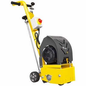 Electric 8 Concrete Scarifier Planer Grinder for Sidewalk Trip Hazard Repair. Traffic Line Removal