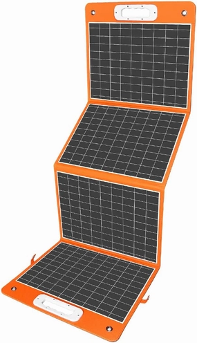 FF Flashfish 18V/100W Foldable Solar Panel for Phones. Tablets On Camping Fishing Van RV Road Trip