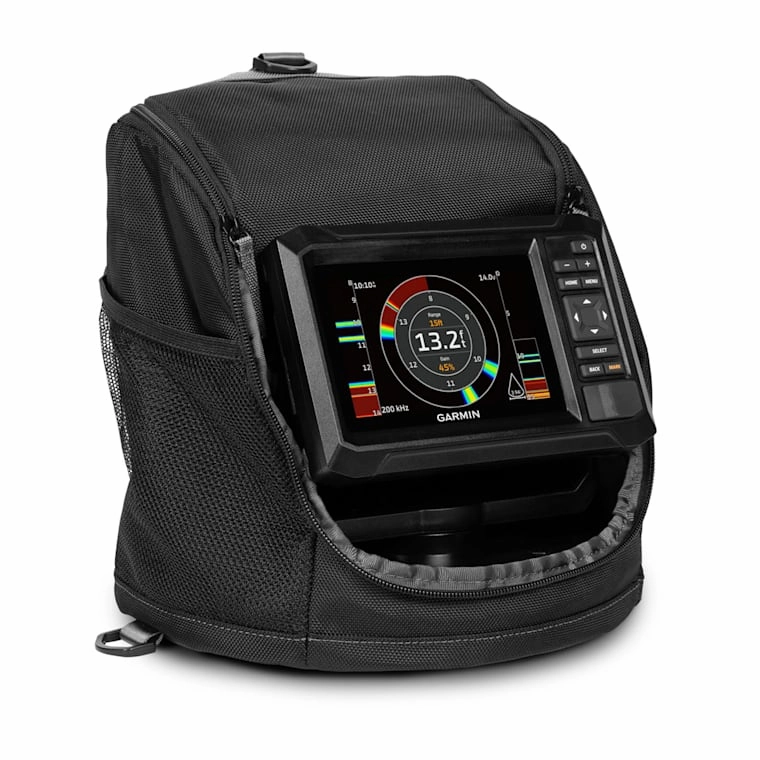Garmin ECHOMAP UHD2 53cv Ice Fishing Bundle