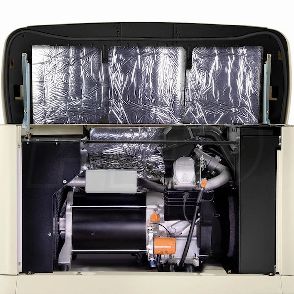 Generac 14/14 kW Air-Cooled Standby Generator. Alum Enclosure. 16 Circuit LC NEMA3