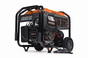 Generac Portable Generator. 7500W | Dual Fuel | With COsense