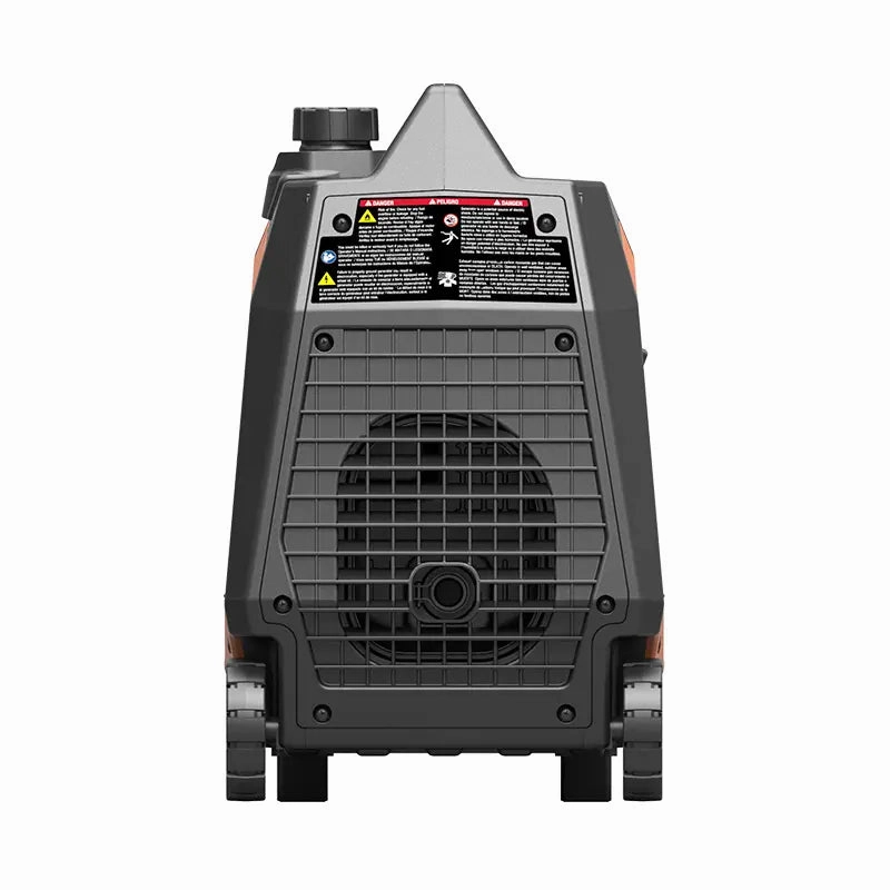 Genmax GM3500iAED Portable Inverter Generator. 3500W Super Quiet Gas or Propane Dual Fuel Portable Engine with Parallel Capability