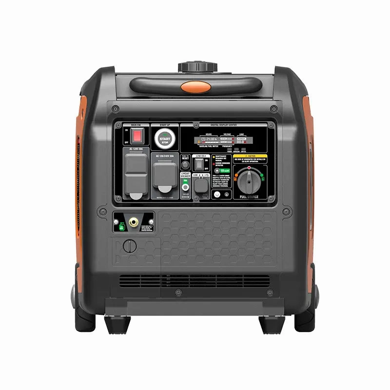 Genmax GM6000iED Portable Inverter Generator. 6000W Super Quiet Dual Fuel Portable Engine