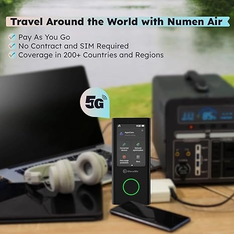 GlocalMe Numen Air  World First Global 5G Mobile WiFi