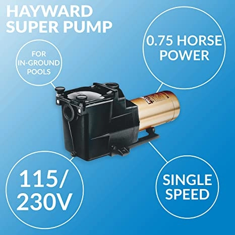 Hayward 3/4 HP Super Pump