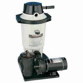 Hayward Perflex D.E. Filter w/ 1 HP PowerFlo Matrix Pump