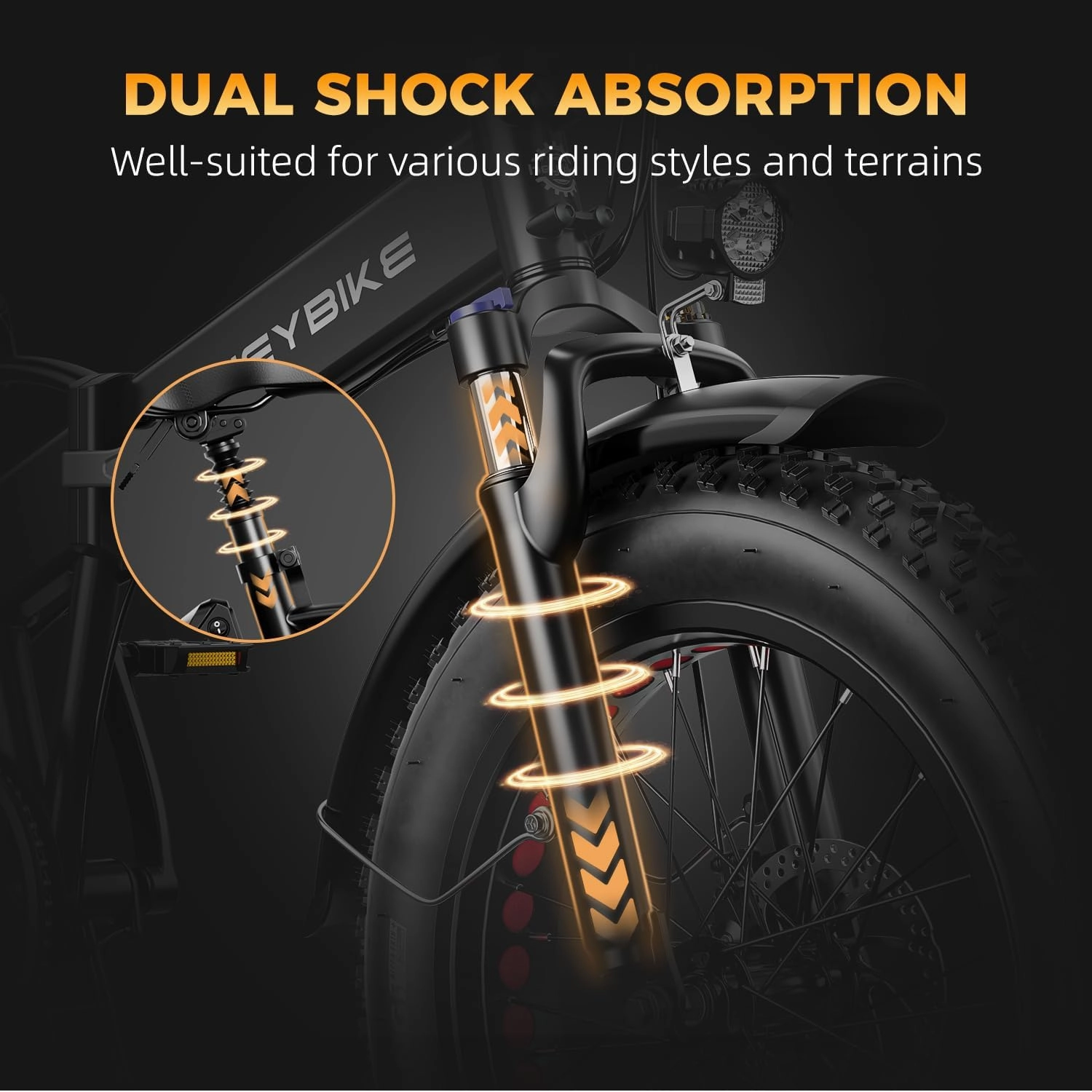 Heybike 1000W Mars 2.0 Electric Bike
