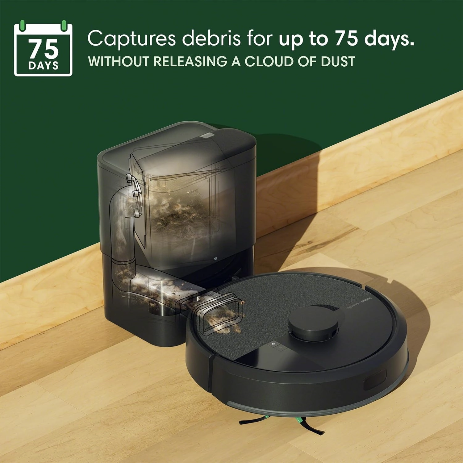 iRobot Roomba 105 Combo robot vacuum and mop   AutoEmpty dock - New