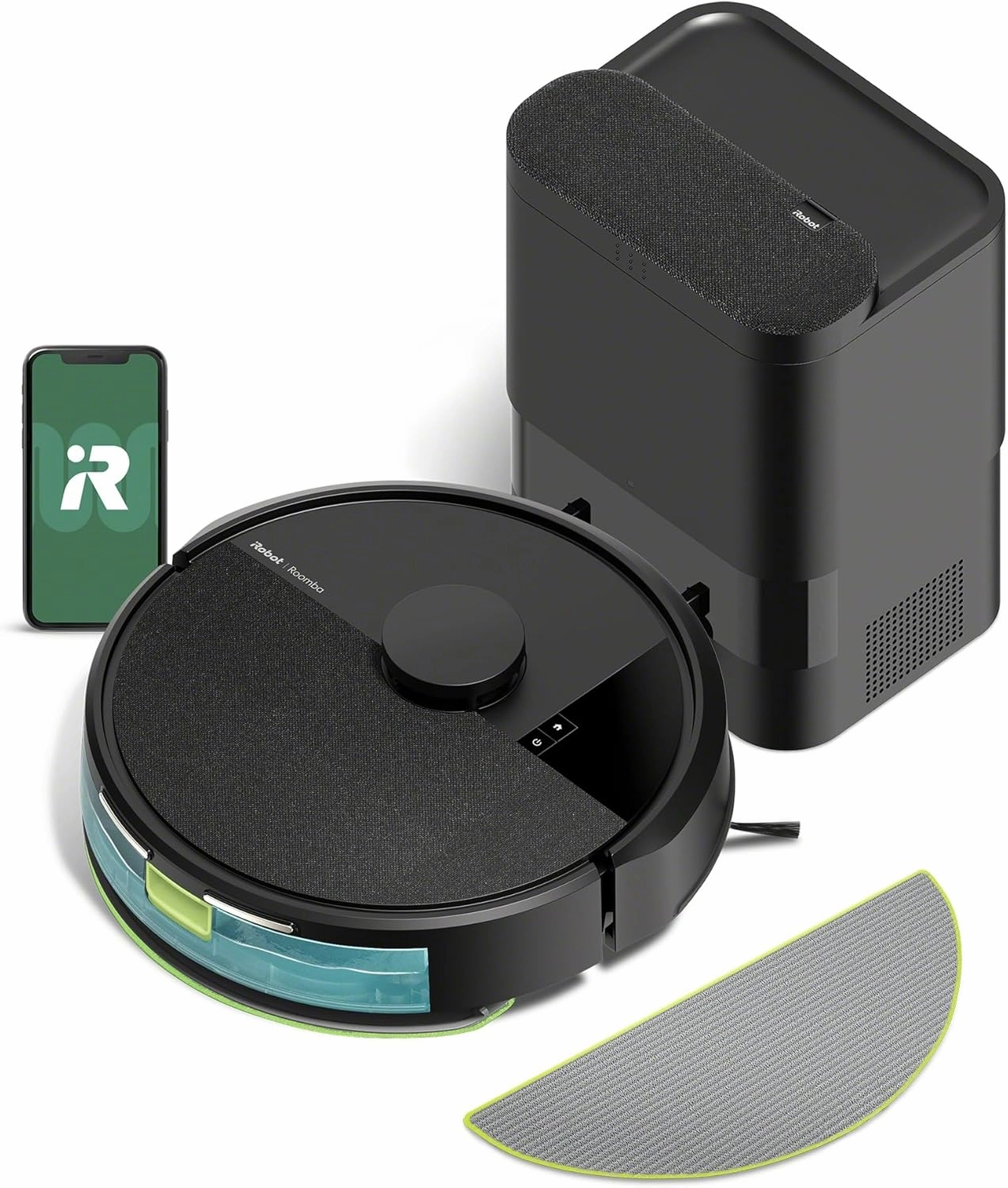 iRobot Roomba 105 Combo robot vacuum and mop   AutoEmpty dock - New