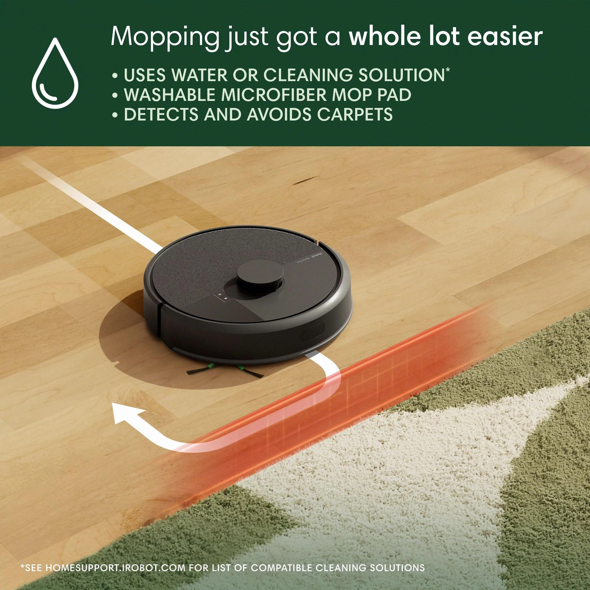 iRobot Roomba 105 Combo Robot Vacuum and Mop - New