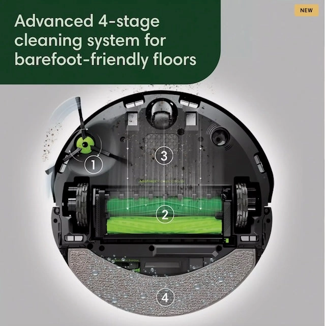 Irobot Roomba Combo 10 Max   Autowash Dock