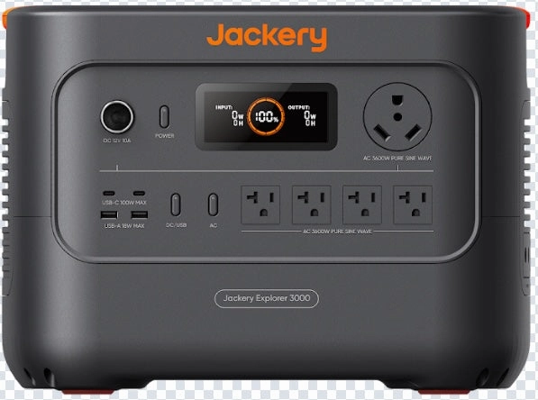 Jackery Explorer 3000 V2 Portable Power Station   2*SolarSaga 200 (New)