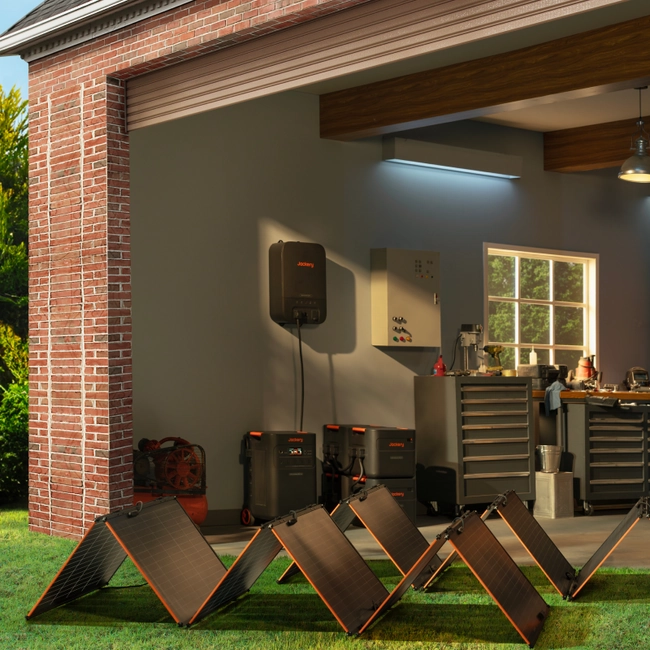 Jackery Solar Generator 5000 Plus Home Kit (10kwh)
