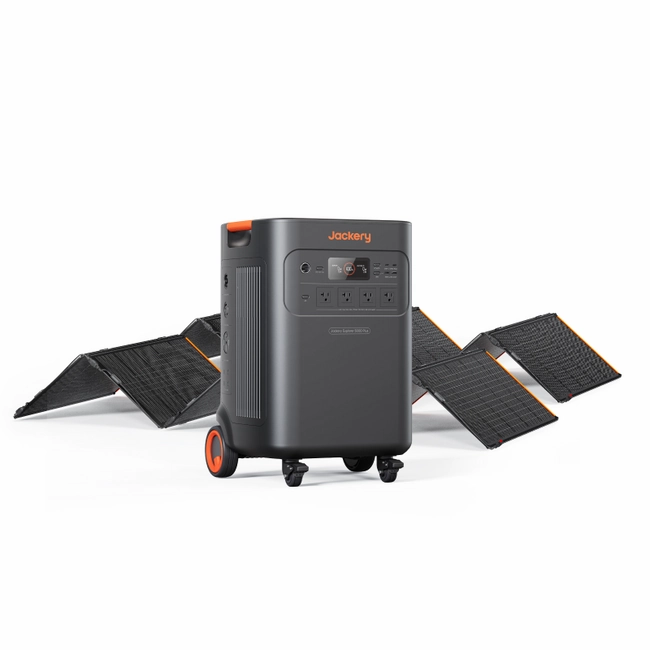 Jackery Solar Generator 5000 Plus Home Kit (5kwh)
