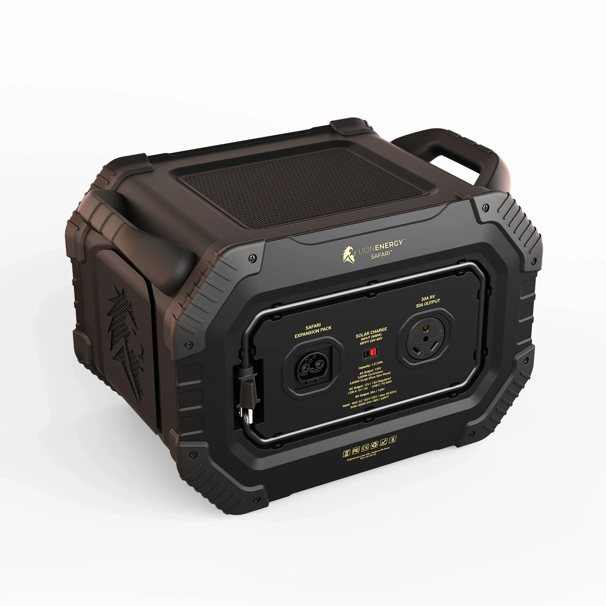 Lion Energy - Safari Power Generator (3.000W. 1.612Wh. LifePO4)