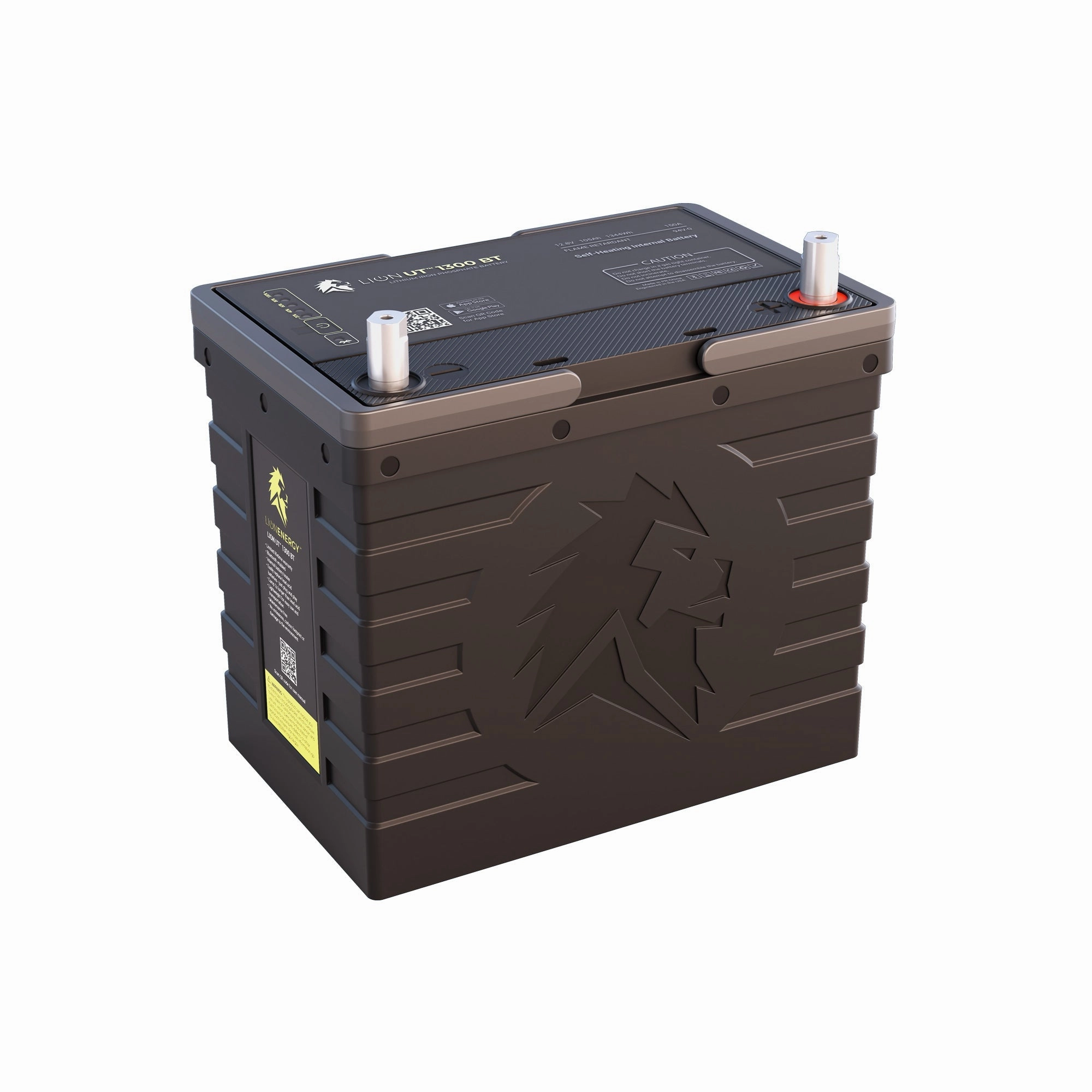 Lion Energy - UT 1300 BT Battery (12V. 105Ah. LiFePO4)