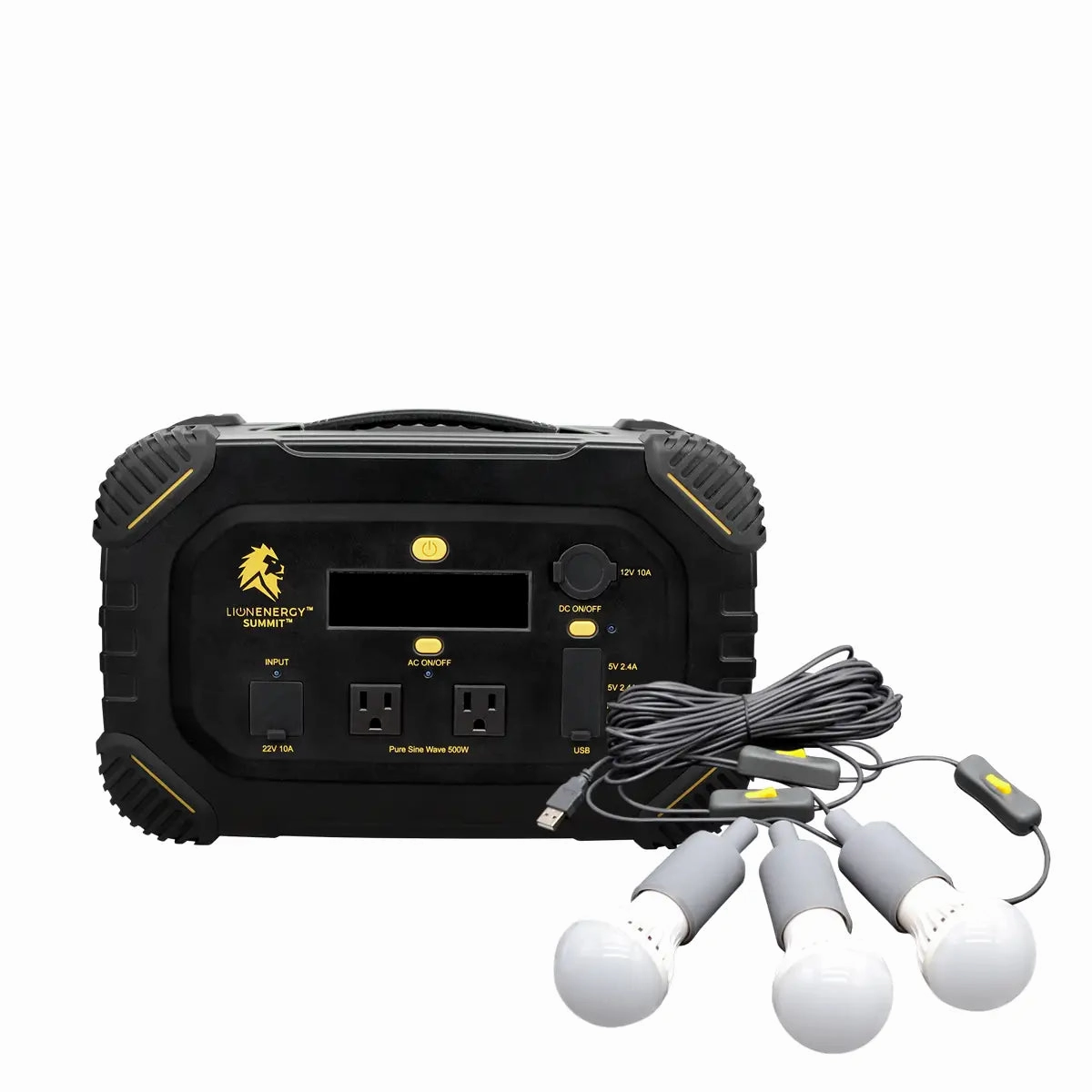 Lion Summit - 530W/665Wh Portable Generator Kit