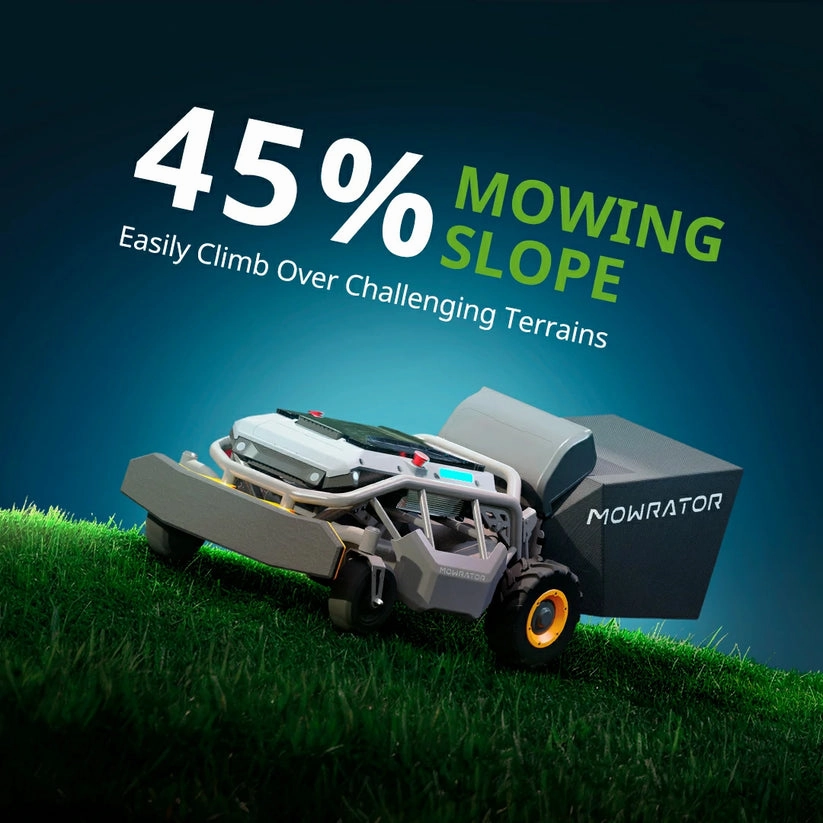 Mowrator S1 2WD Lawn Mower   Extra 12Ah Battery