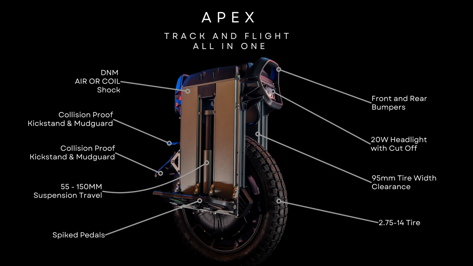 Nosfet - Apex Electric Unicycle