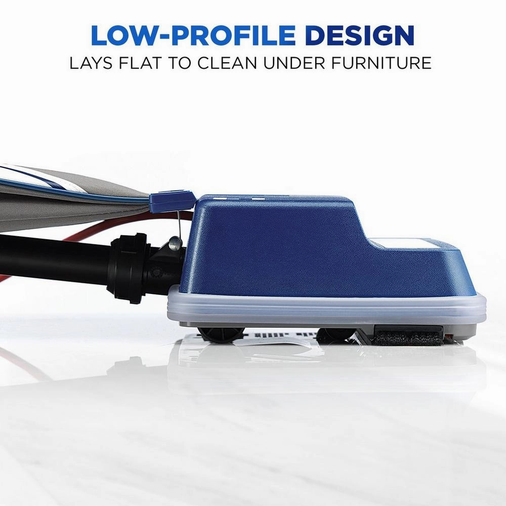 Oreck 9lb Commercial Upright Vacuum. Blue base