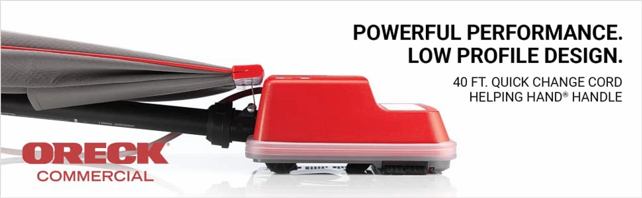 Oreck 9lb Commercial Upright vacuum. EnduroLife V-belt