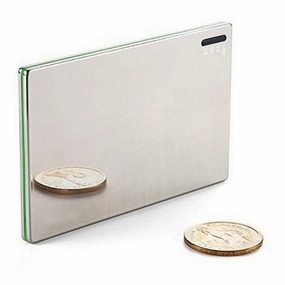 OREI Super Ultra Slim Elegant Brushed Aluminum External Battery for Cell Phones - Unicharge Technology