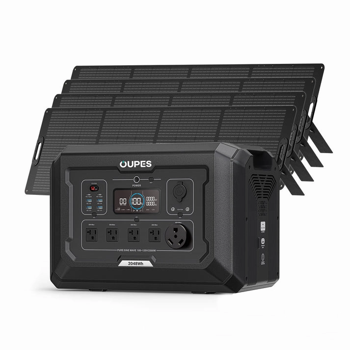 OUPES Mega 2 Power Station | 2500W. 2048Wh. Fast Charge