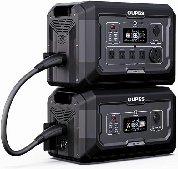 OUPES Mega 2 Power Station | 2500W. 2048Wh. Fast Charge