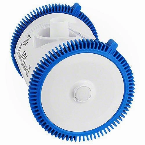 Poolvergnuegen Pool Cleaner 2-Wheel Suction Cleaner - White and Blue