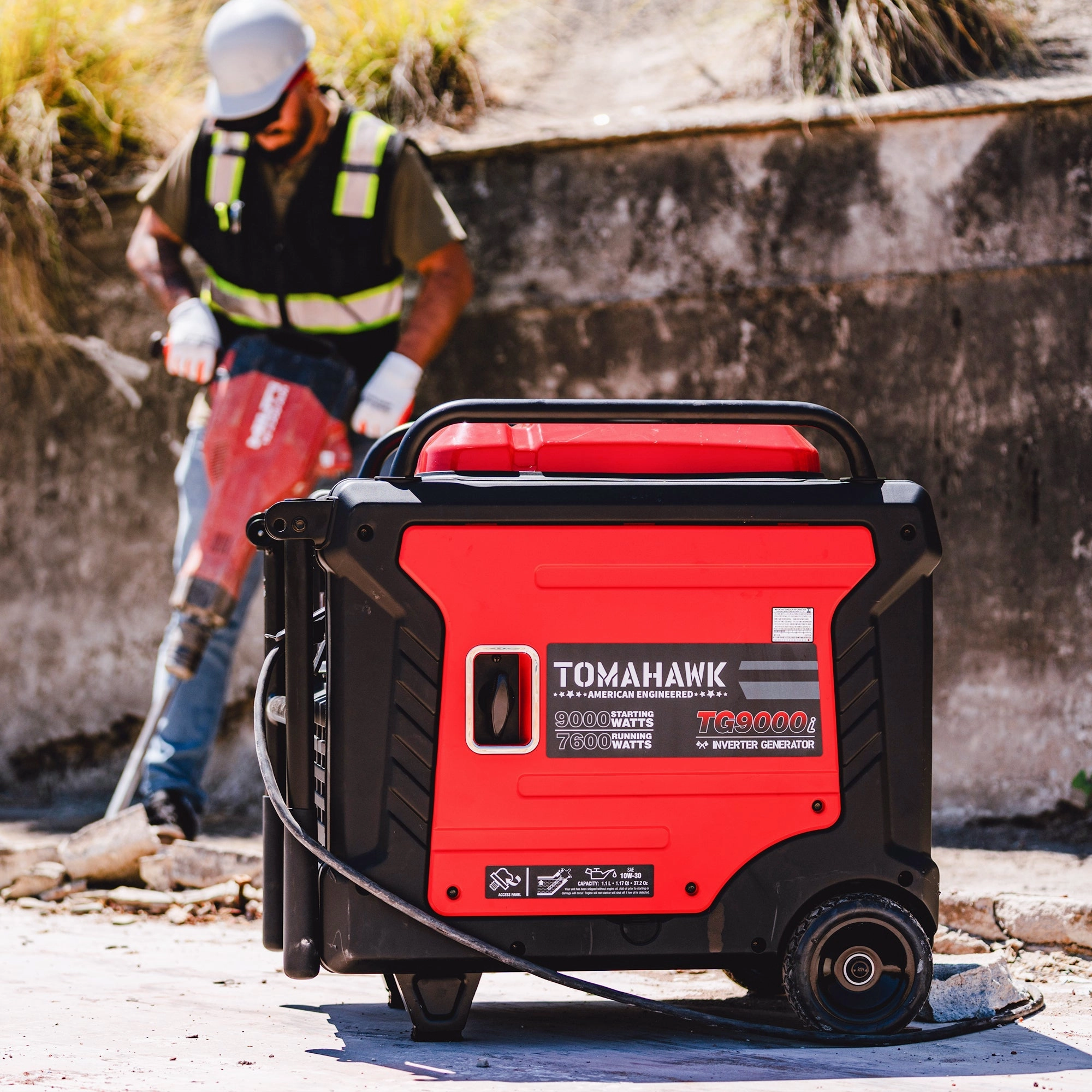 PRE ORDER: 10.500 Watt Inverter Generator Electric Start Super Quiet Portable Gas Power Professional Use