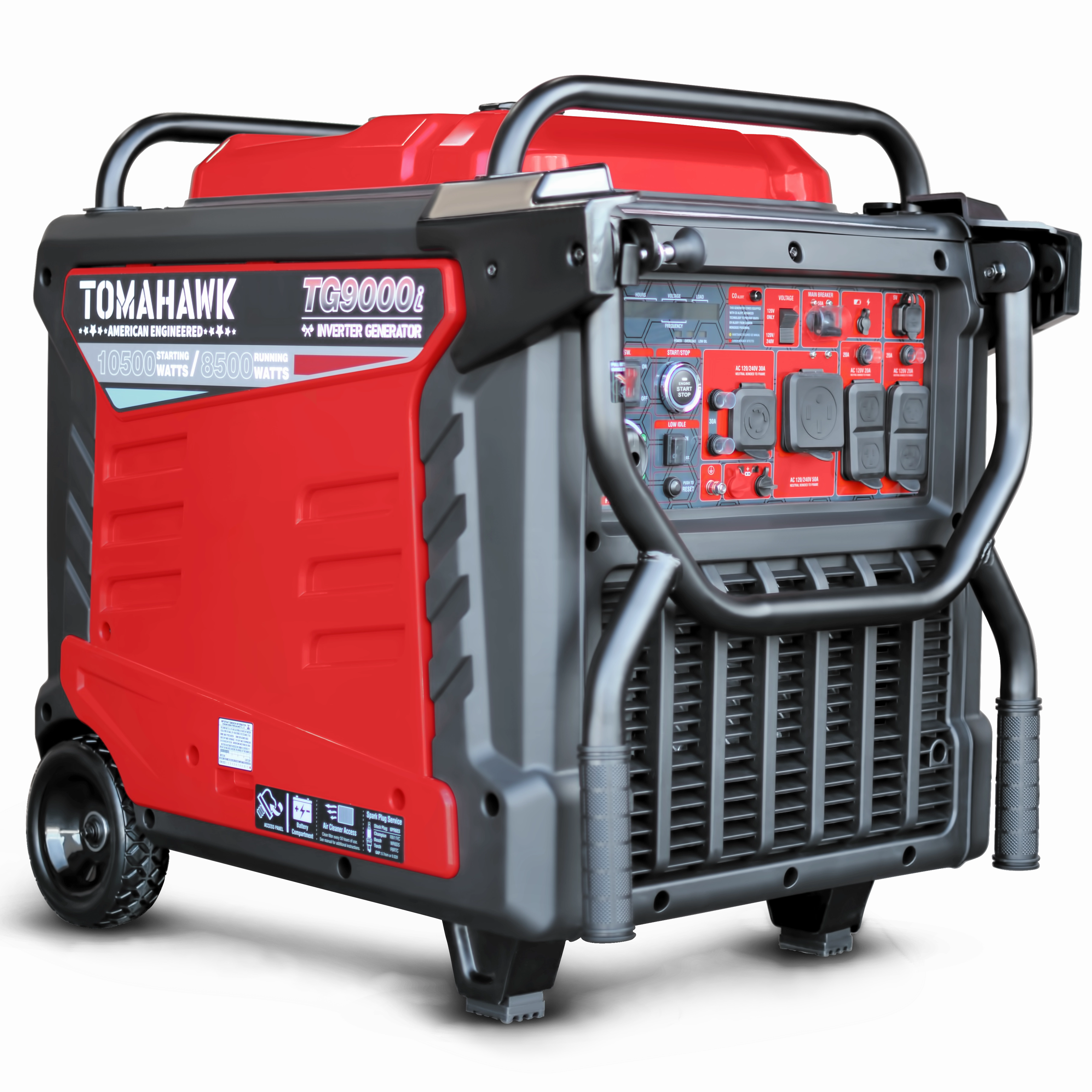 PRE ORDER: 10.500 Watt Inverter Generator Electric Start Super Quiet Portable Gas Power Professional Use