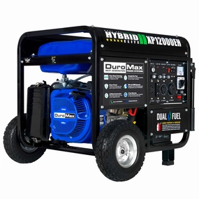 REFURB DuroMax XP12000EH 12.000 Watt Dual Fuel Hybrid Generator (Grade A)