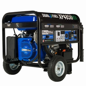 REFURB DuroMax XP4850HX 4.850 Watt 7HP Dual Fuel Portable Generator W/ CO Alert 50- State (Grade A)