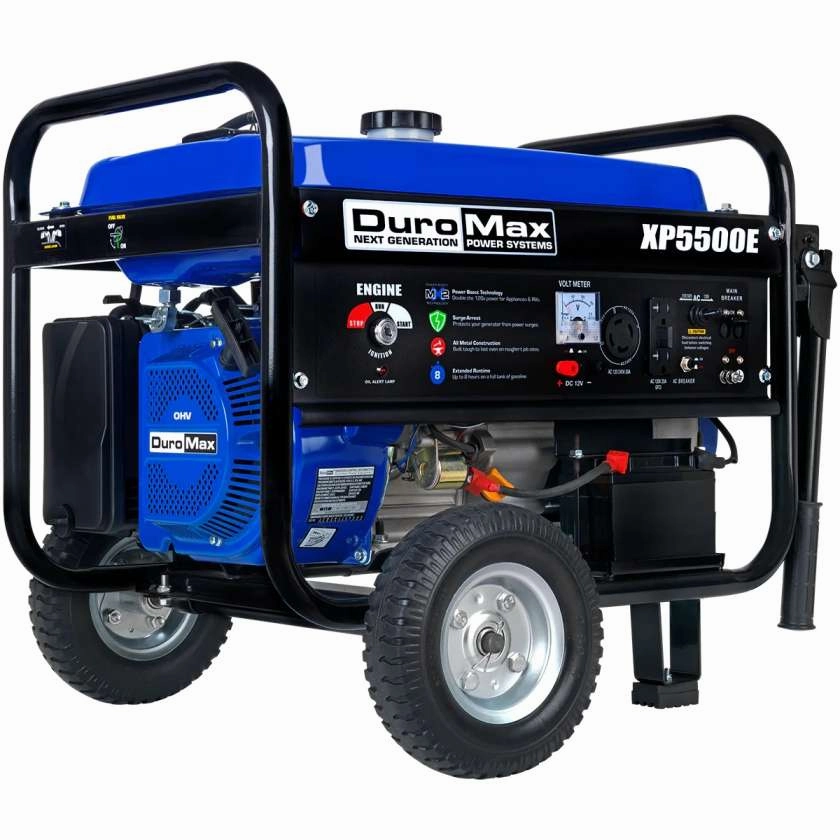 REFURB DuroMax XP5500E 5.500 Watt Gasoline Portable Generator (Grade A)