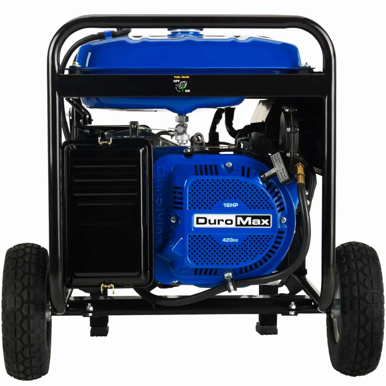 REFURB DuroMax XP8500EH 8.500 Watt 16 hp Dual Fuel Portable Generator w/ Electric Start 50-State (Grade A)