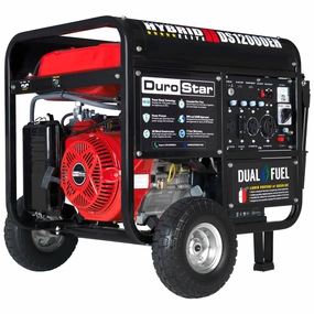 REFURB DuroStar DS12000EH 12.000 Watt Dual Fuel Hybrid Generator (Grade A)
