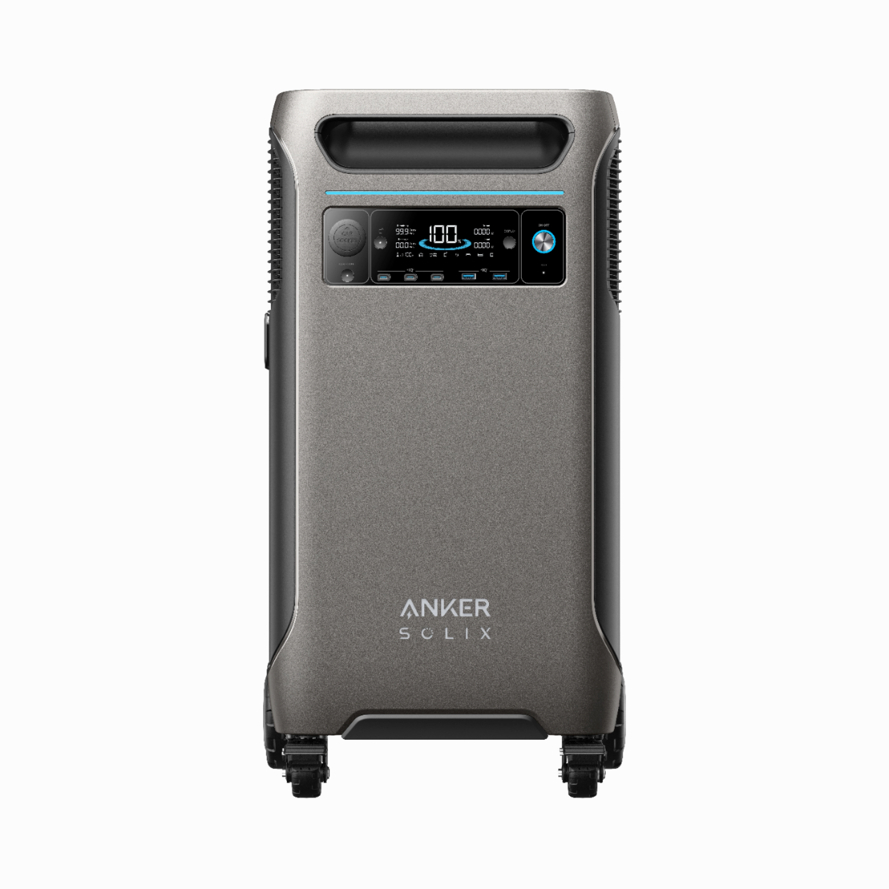 REFURBISHED Anker SOLIX F3800 Portable Power Station   200W Anker Solar Panel