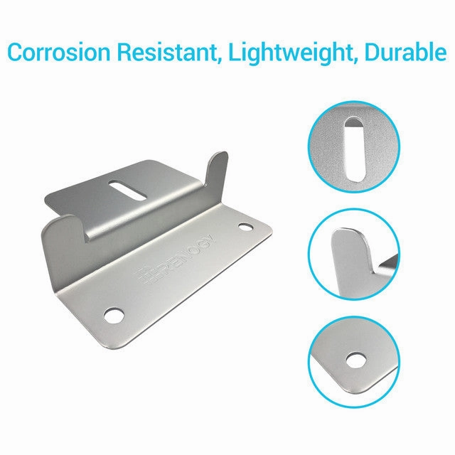 Renogy RNG-MTS-ZB - Renogy RNG-MTS-ZB Solar Panel Mounting Z Bracket Mount Supporting for RV. Roof. Boat. Set of 4 Units