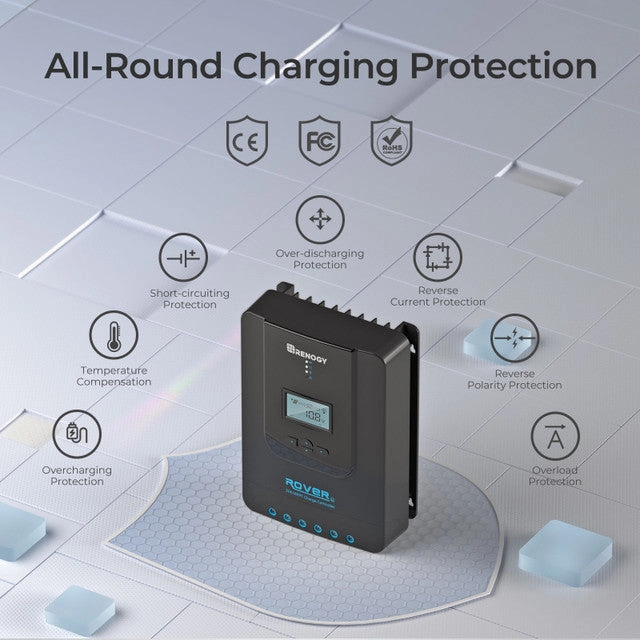 Renogy Rover Li 30 Amp MPPT Solar Charge Controller(G2)