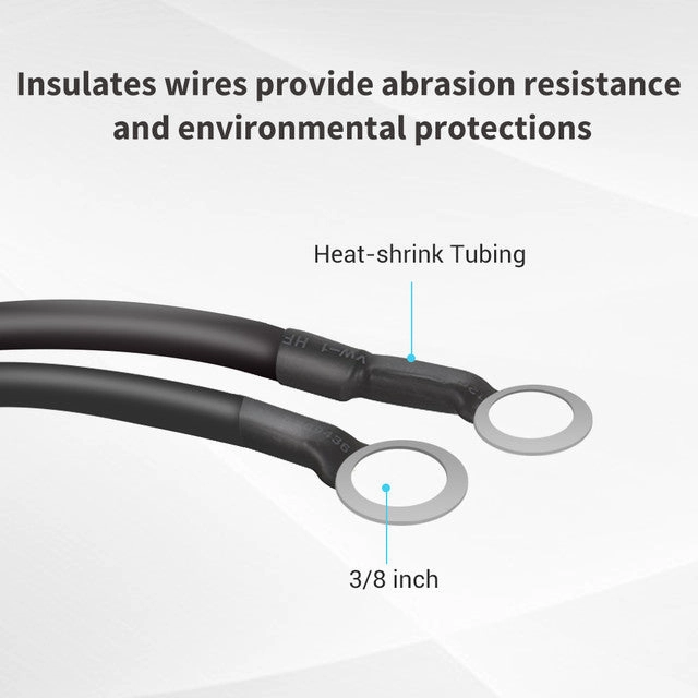 Renogy TRAYCB-8FT-10 10 AWG Wire Copper Tray Cable