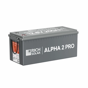 Rich Solar ALPHA 2 PRO | 12V 200Ah LiFePO4 Battery