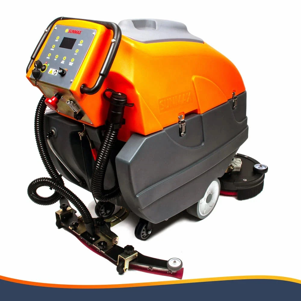 RT120 34 Self-Propelled Floor Scrubber Machine. 33-gal Tank. 75.000 sqft/h
