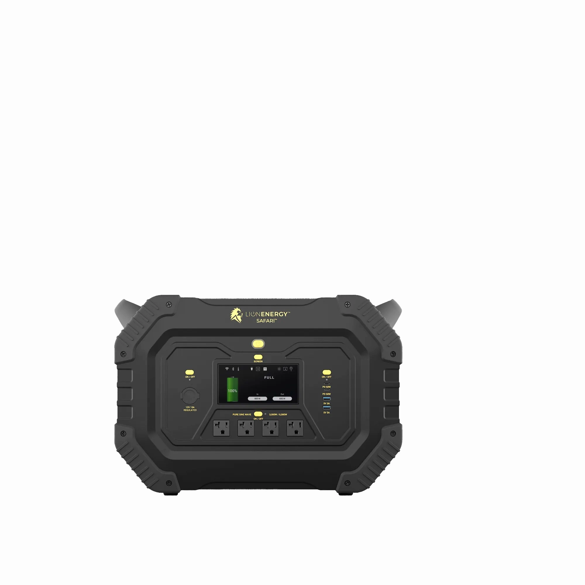 Safari - Portable Power Station Bundle (3.000W. 1.612Wh. LiFePO4)