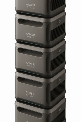 Special Bundle: 5 x Anker SOLIX BP3800 Expansion Battery for SOLIX F3800