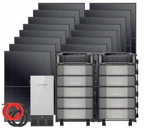 Special Bundle: Ecoflow Delta Pro Ultra Entire Home Solar Generator Kit - 61kWh Storage (6.560 Watts of Solar)