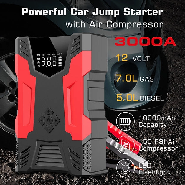 Sungale Car Jump Starter with Air Compressor A23