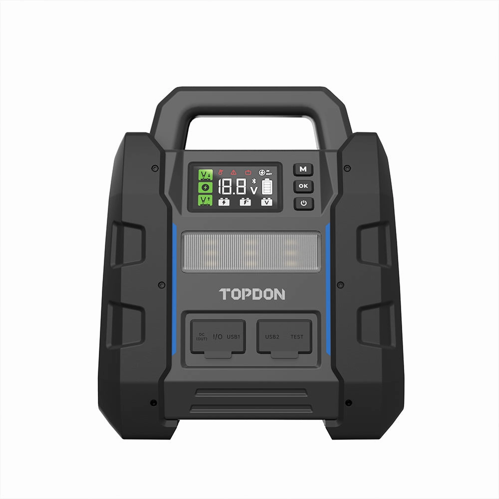 TOPDON - V4500Plus 2-in-1 4500 Peak Amp Jump Starter and Battery/System