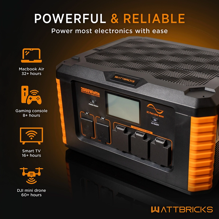 Wattbricks MP2000 Power Station