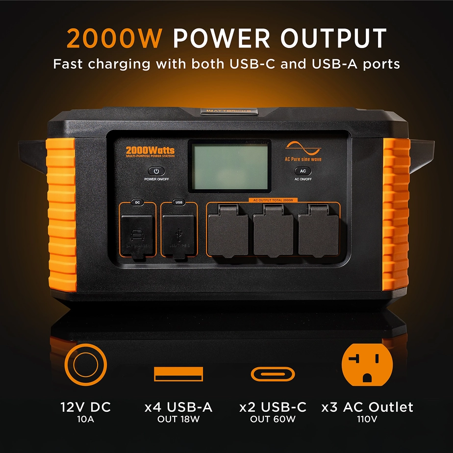 Wattbricks MP2000 Power Station