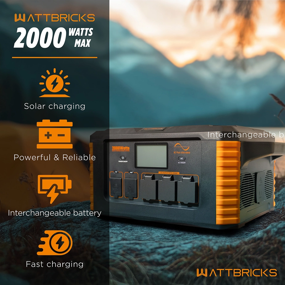 Wattbricks MP2000 Power Station